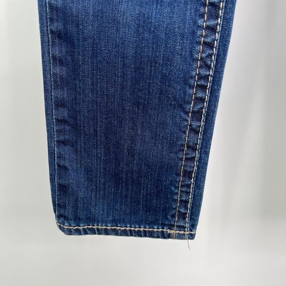KUT FROM THE KLOTH Blue Stretch Denim Dark Wash 90s Y2K Skinny Jean Size 2 - Picture 6 of 16